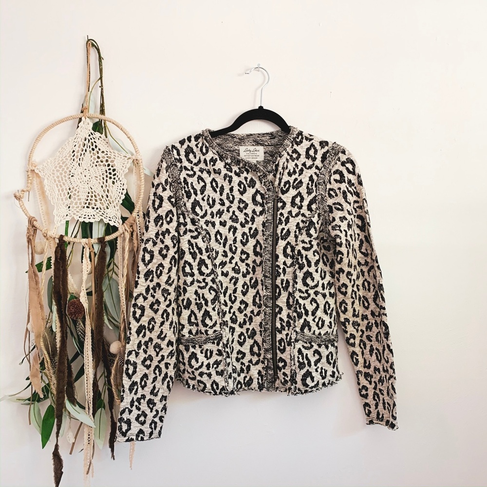 LUCKY BRAND JACKET SIZE MEDIUM BLK MINT COND.